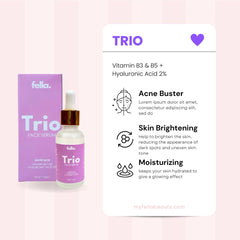 TRIO Face Serum Hayaluronic Acid 2% - Niacinamide Vit B5