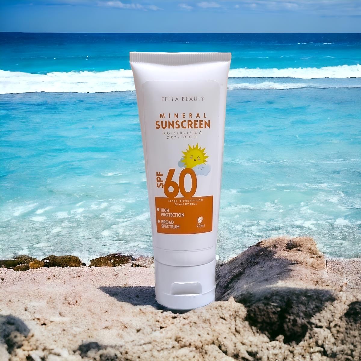 Mineral based Sunscreen SPF-60 Moisturizing