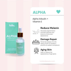 ALPHA Face Serum AlphaArbutin + Vit-E