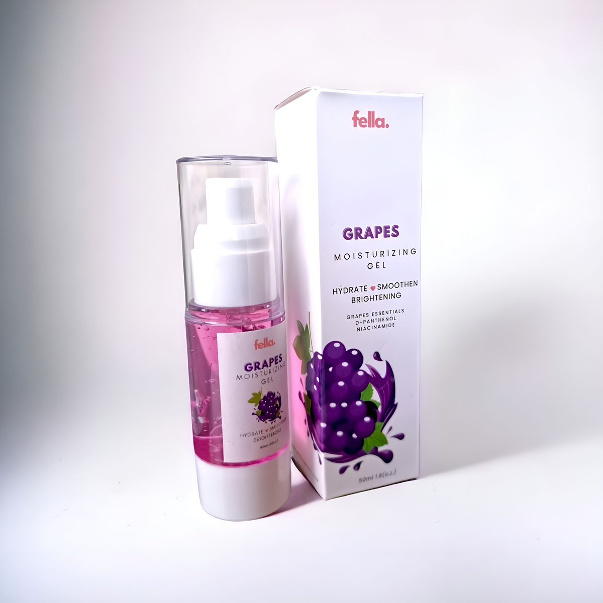 GRAPES Moisturizer Gel D-Panthenol, Niacinamide best for oily skin moisturizer.