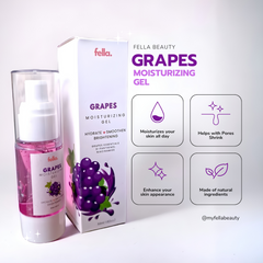 GRAPES Moisturizer Gel D-Panthenol, Niacinamide best for oily skin moisturizer.